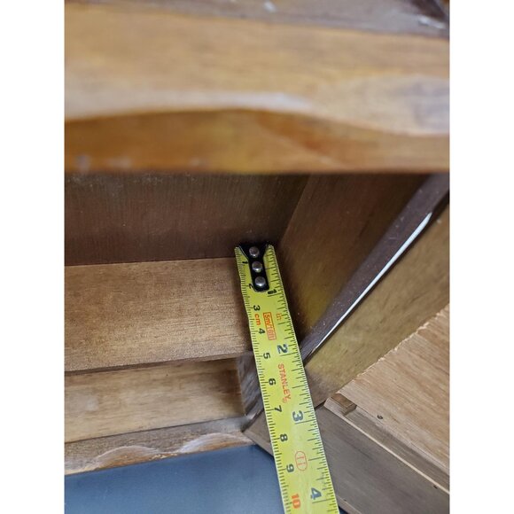 Wooden Spice Rack | Wall Mounted Spice Shelf | Spice Storage | Rustic Kitchen - Picture 9 of 10